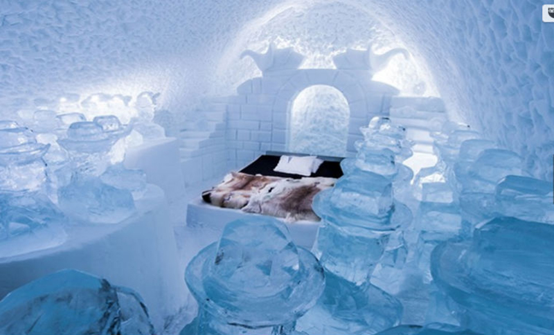 Ahora el Ice Hotel en Suecia abrirá durante todo el año