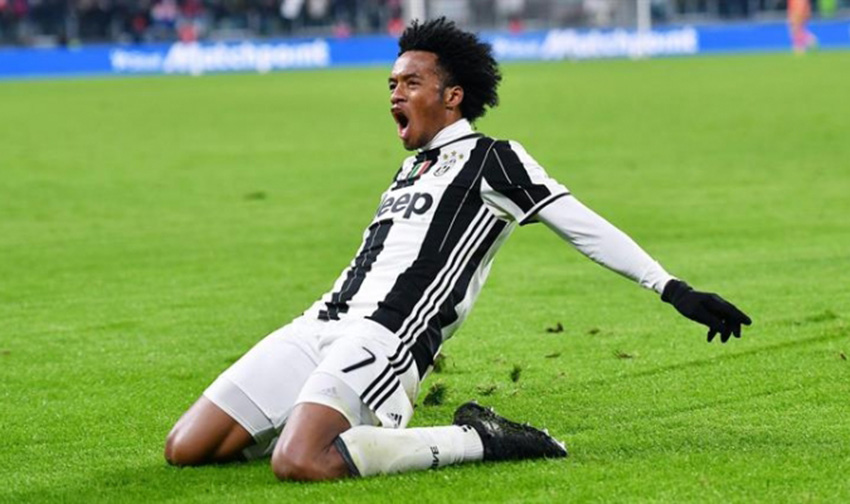 Cuadrado le dio el “Derbi de Italia” a la Juventus frente al Inter