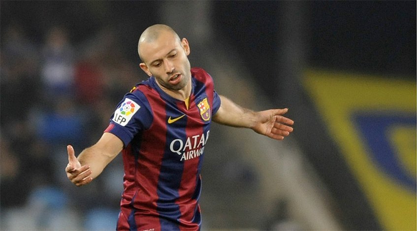 Mascherano sufre una lesión bíceps femoral
