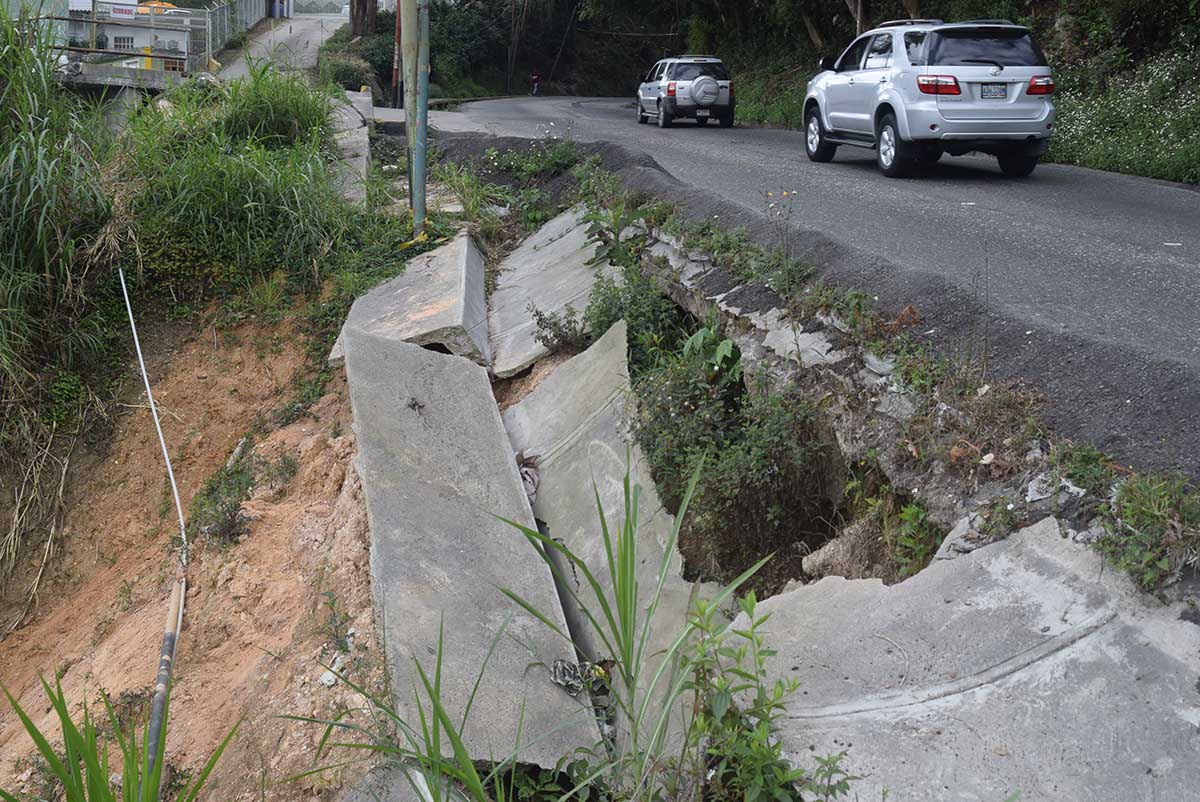 Continúa falla de borde en La Morita