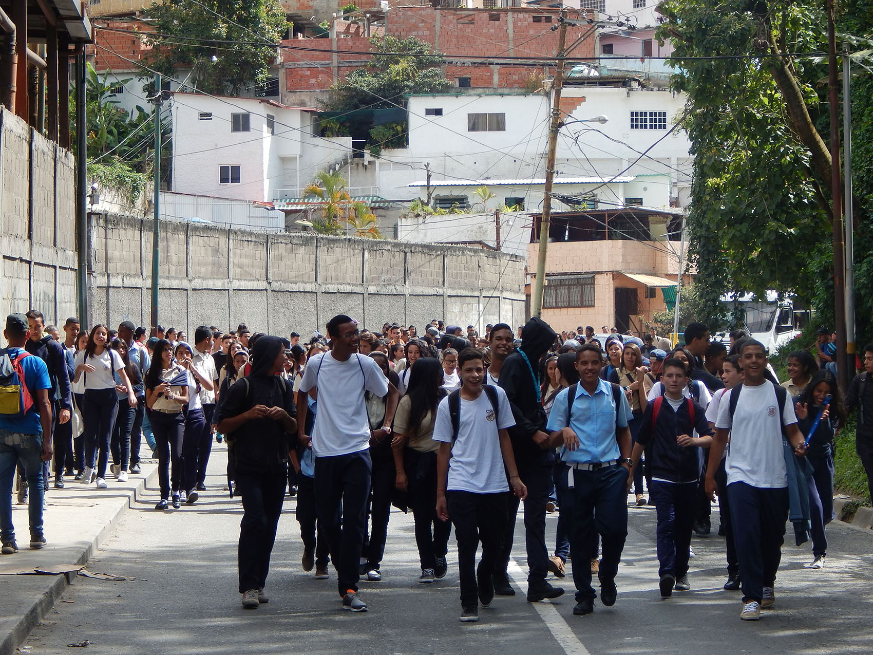 Estudiantes carrizaleños exigen patrullaje policial