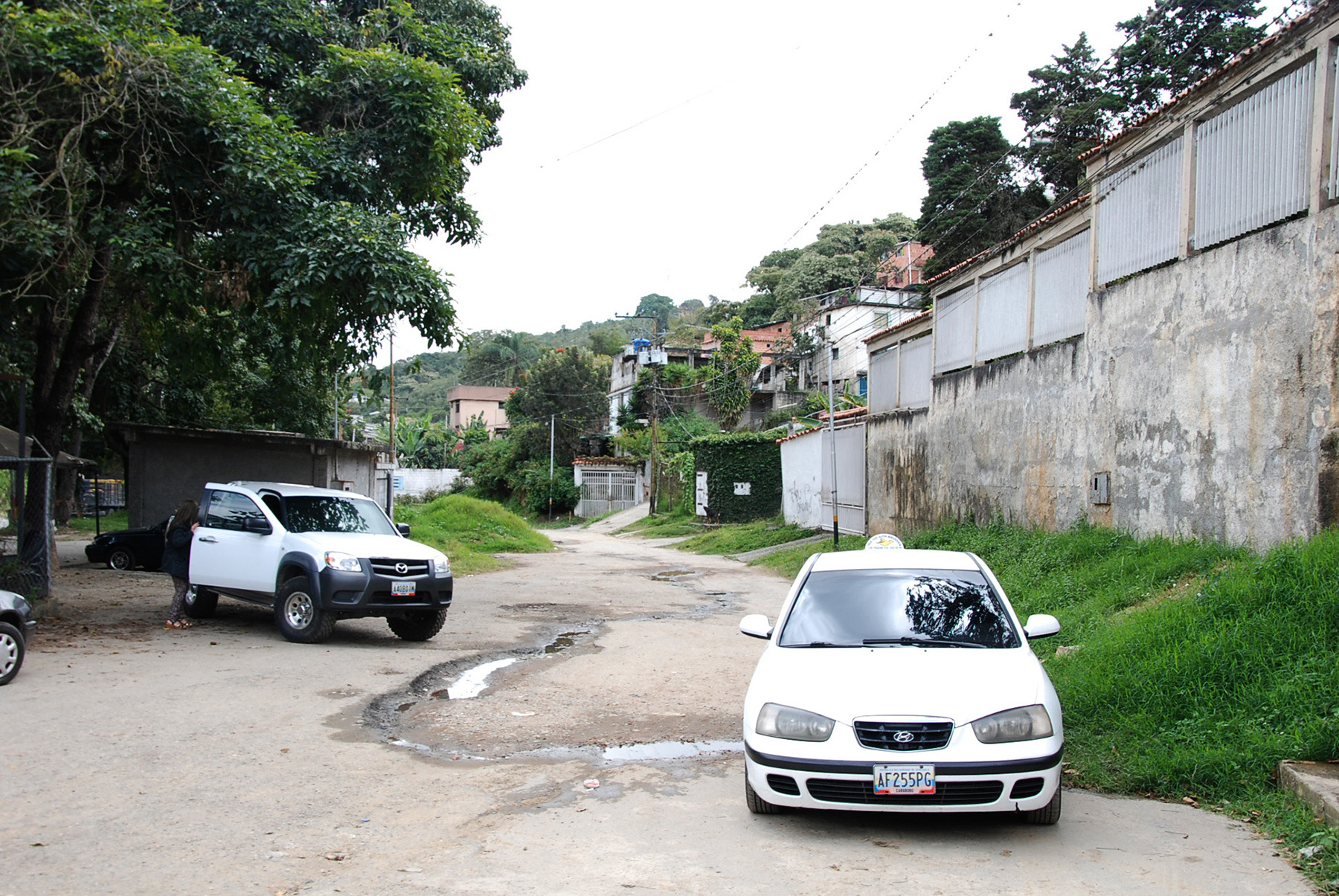 Sin alumbrado público en Los Bucares