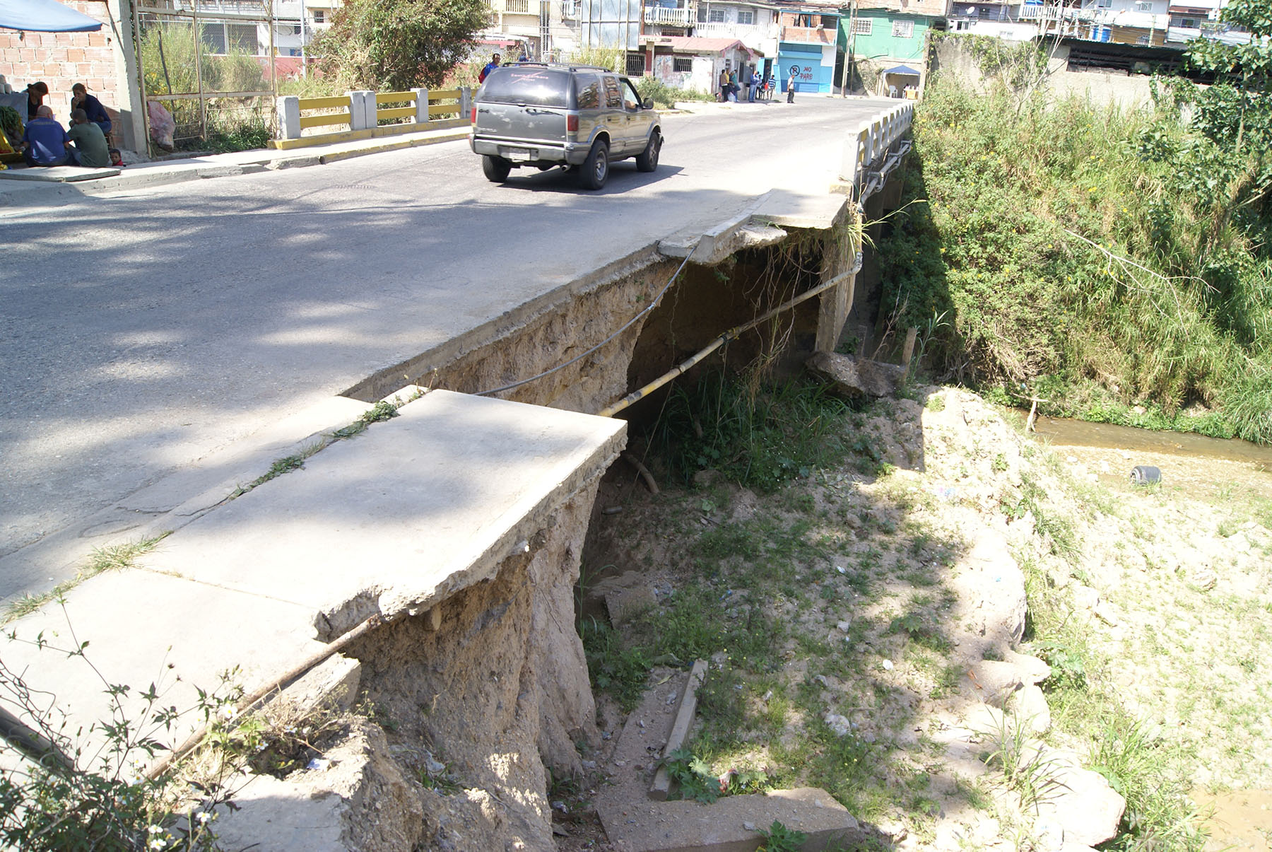 Alertas por falla de borde en La Fosforera