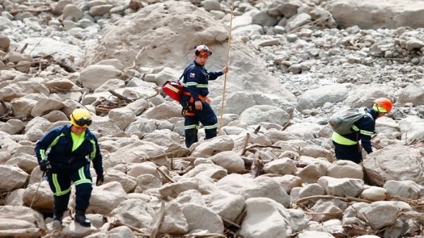 Al menos tres muertos y 19 desaparecidos por aluviones en Chile