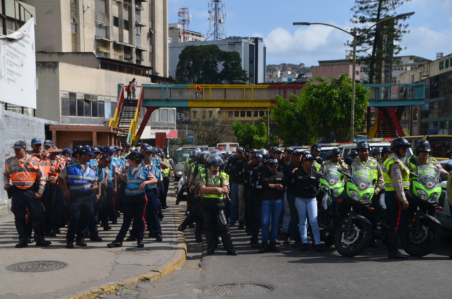 205 PNB se despliegan en casco central de la ciudad