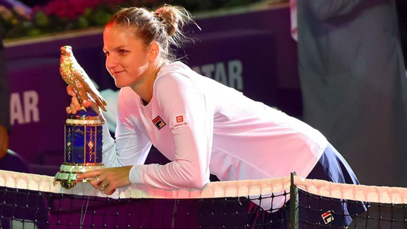 Karolina Pliskova logra en Doha su octavo título WTA