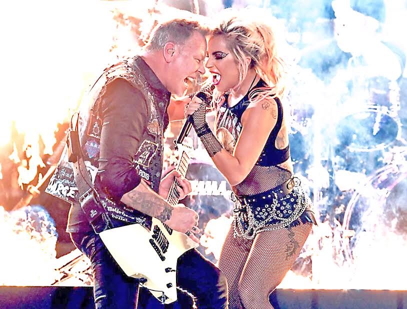 Metallica quiere volver a trabajar con Lady Gaga