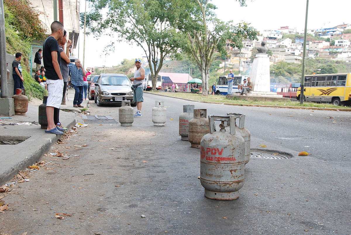 Defectuoso el suministro de gas en el callejón María Briceño