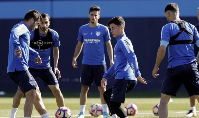 Añor regresa a los entrenamientos del Málaga