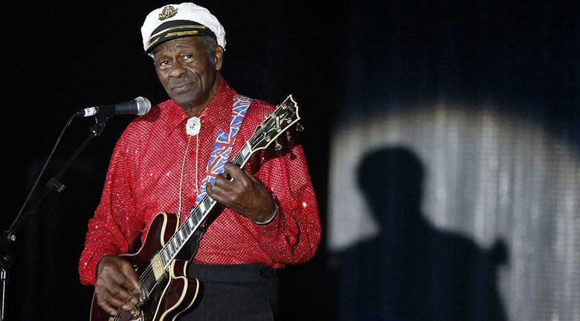 Murió Chuck Berry, uno de los grandes padrinos del rock and roll