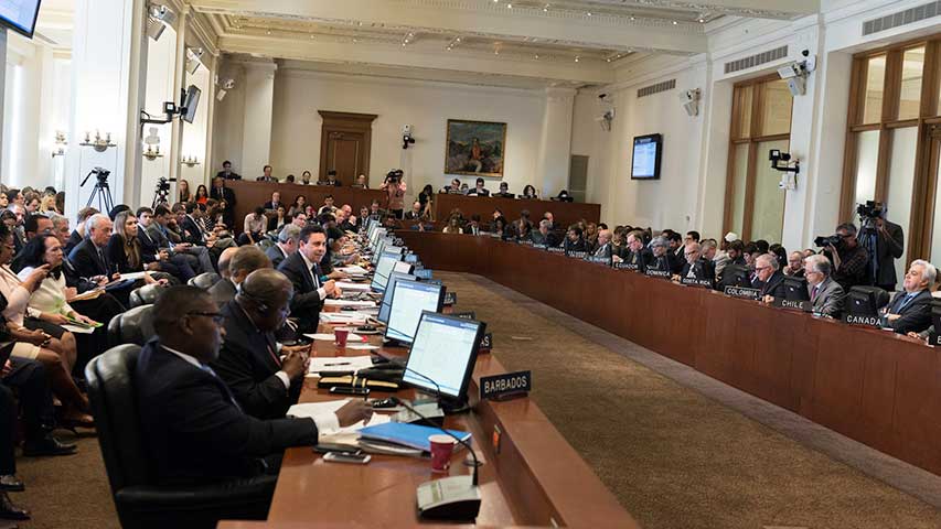 Consejo Permanente de la OEA culminó sesión sobre situación de Venezuela sin acuerdos