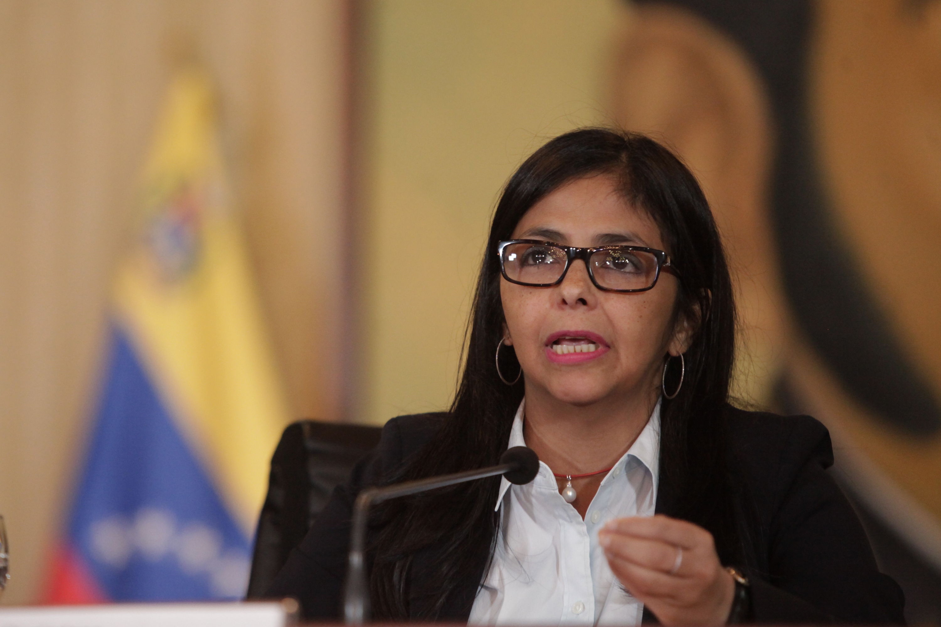 Delcy Rodríguez: Venezuela rechaza informe injerencista de Luis Almagro