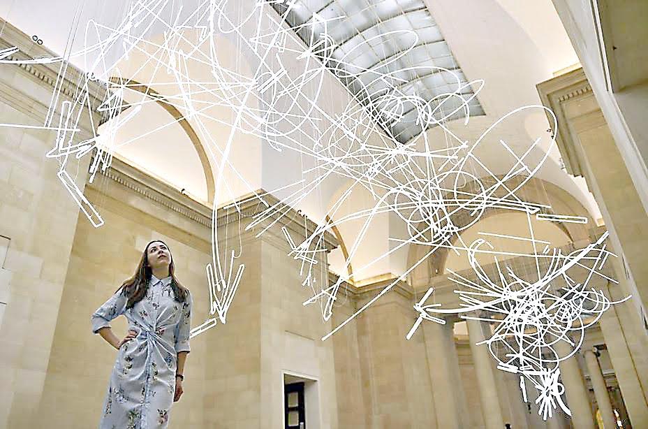 Un antiguo guardia de la Tate Britain expone en el museo