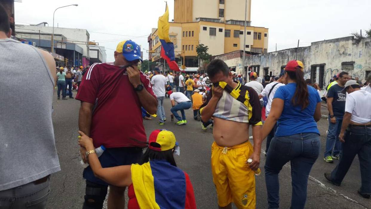 Más de un centenar de heridos y detenciones en Táchira