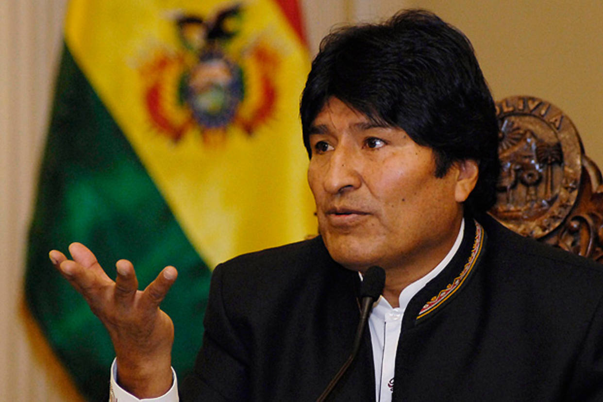 Morales llama a pueblos indígenas a combatir el capitalismo