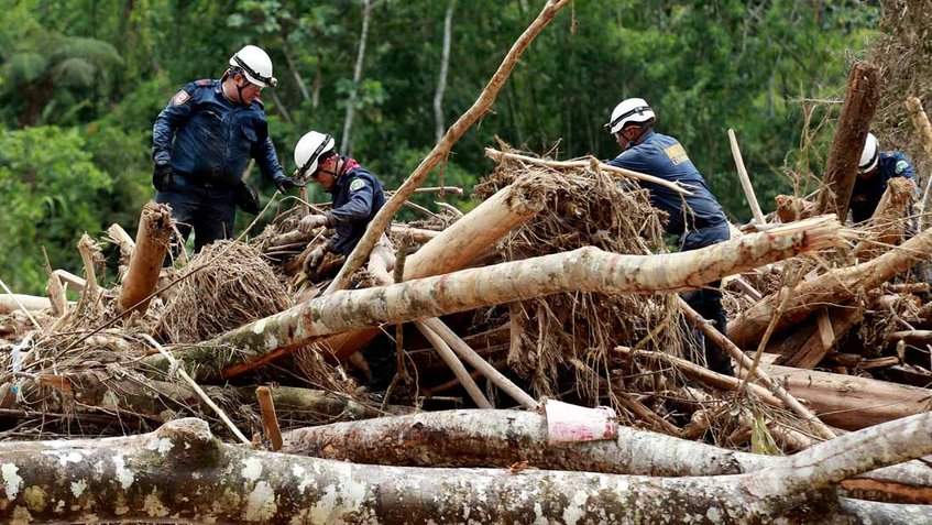 Colombia informó que 400 municipios están en alerta por deslizamientos