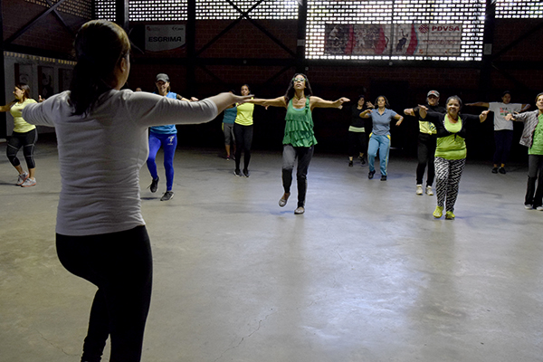 Con baile celebraron  Día Mundial de la Salud