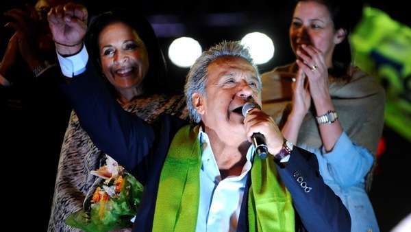 Lenín Moreno gana las presidenciales en Ecuador con 94,18% de votos escrutados