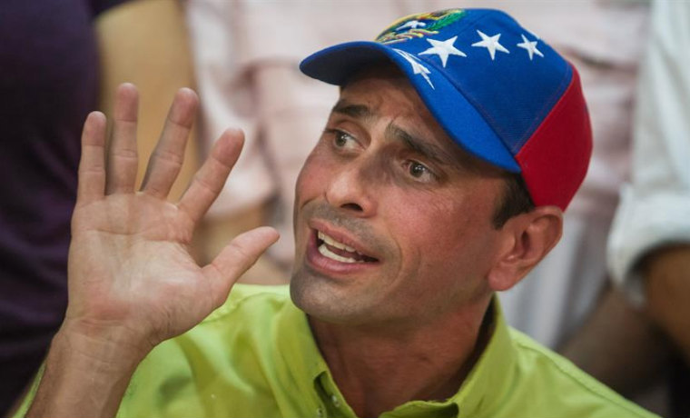 Henrique Capriles quedó inhabilitado políticamente