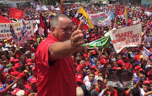 Cabello llamó a partidarios a no caer en “provocaciones”