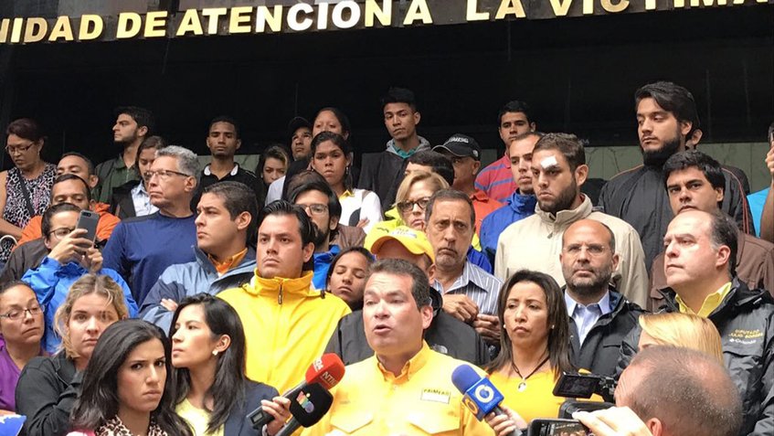 Tomás Guanipa denuncia detención de dirigentes Alejandro y José Sánchez en el MP