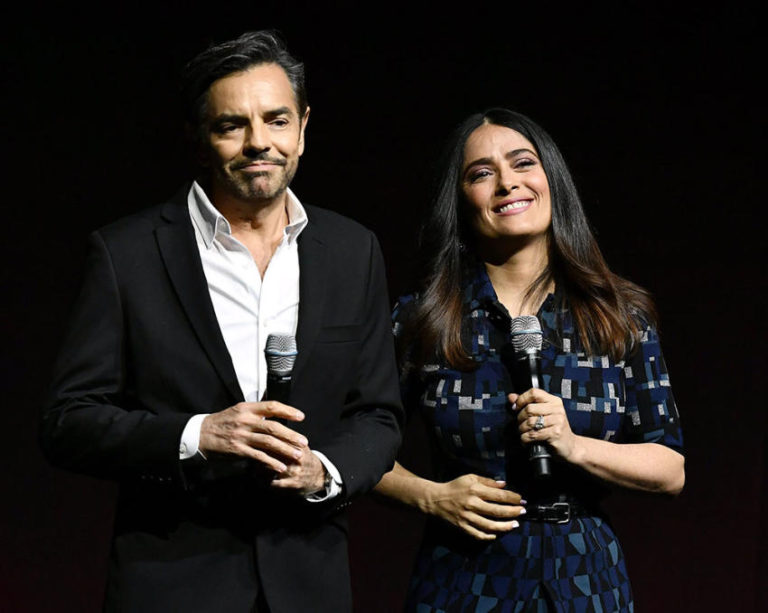 Salma Hayek y Eugenio Derbez hablaron sobre la situación venezolana