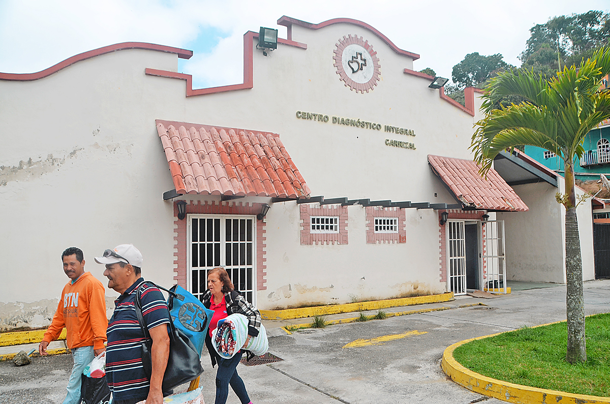 Pocos centros de salud se mantuvieron operativos