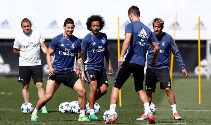 El Real Madrid ya prepara su artillería para la vuelta de Champions