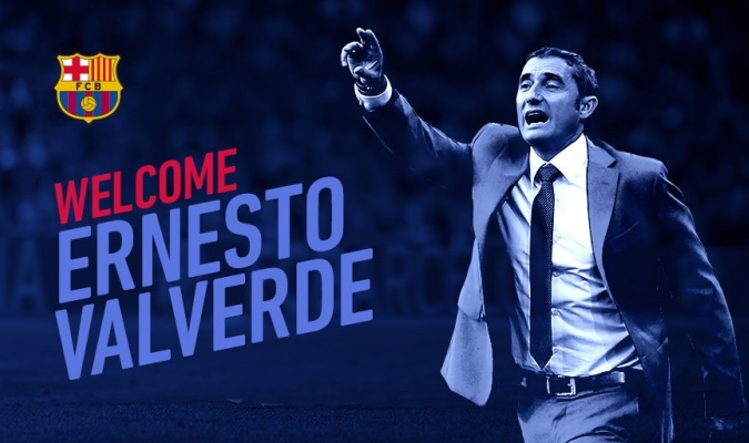 Ernesto Valverde, nuevo técnico del Barcelona