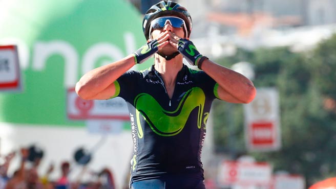 Gorka Izagirre celebró en la octava etapa del Giro