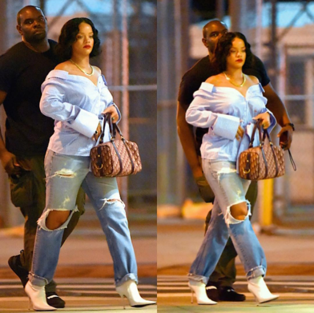 Rihanna ¿Gorda o embarazada?
