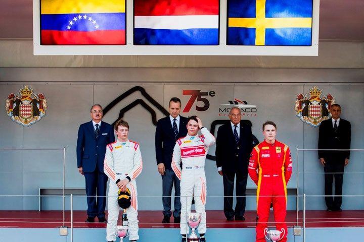 Venezolano Johnny Amadeus Cecotto celebró su primer podio en la Fórmula 2
