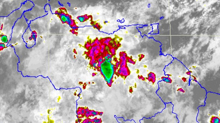 Inameh pronostica precipitaciones débiles y moderadas