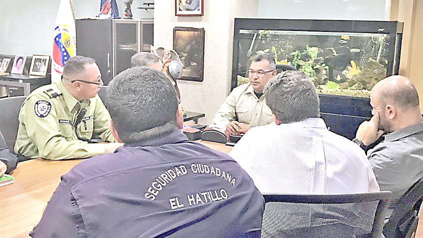 Reverol se reunió con directores  de seguridad en Chacao, Baruta, El Hatillo y Sucre