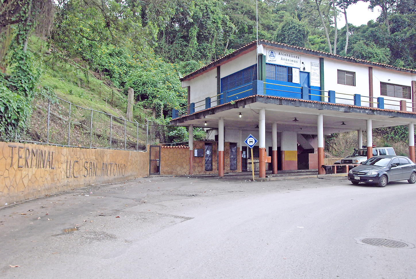 Sanantoñeros se quedaron a pie