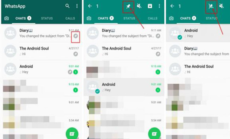 Whatsapp permitirá destacar tres chats en su nueva actualización