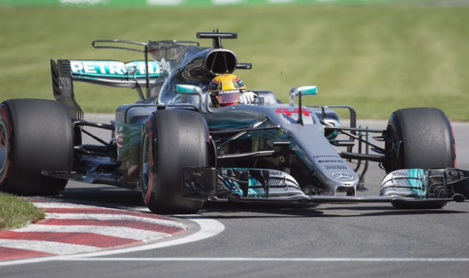Hamilton iguala marca de Senna con “pole” en Canadá