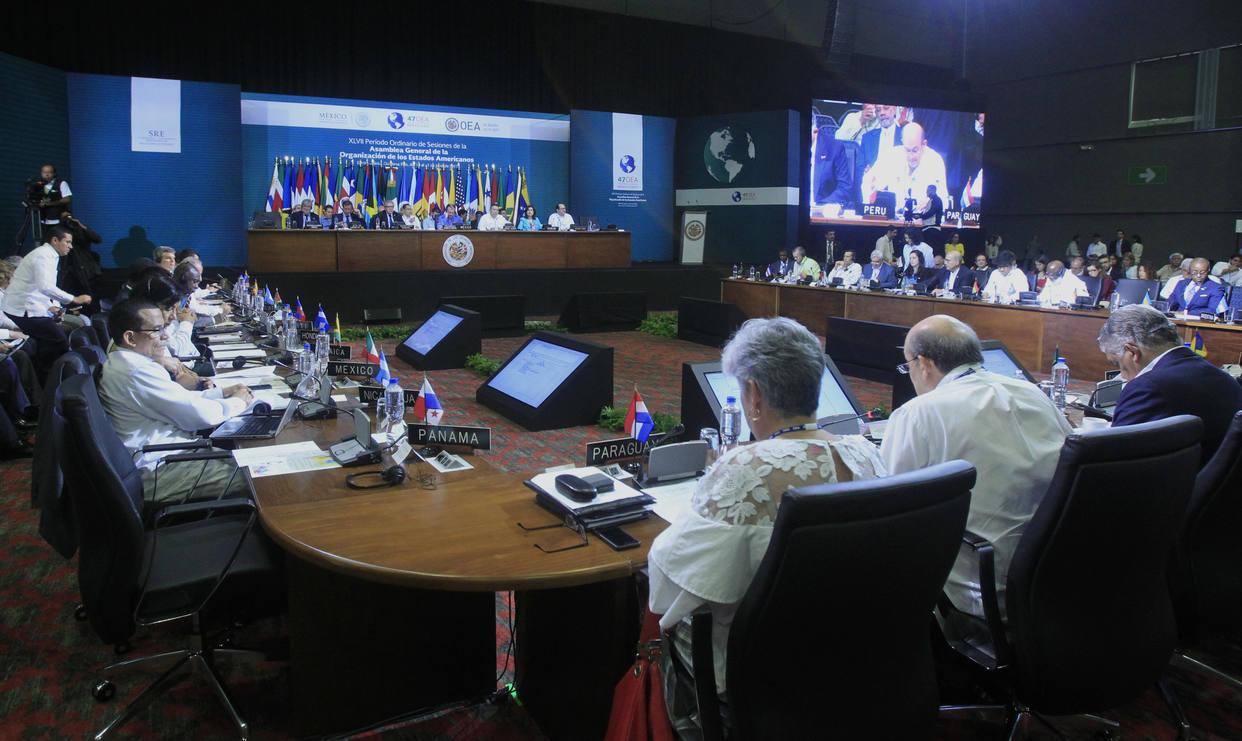 OEA descartó resolución sobre crisis en Venezuela