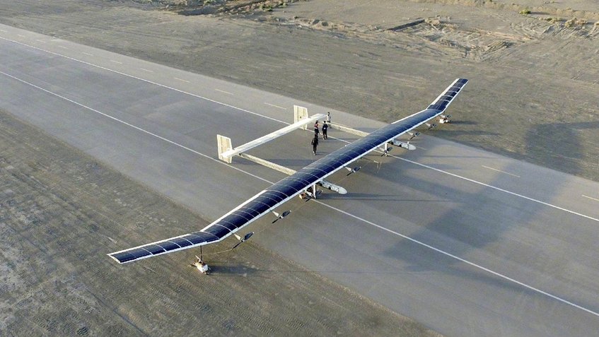 Un avión solar chino logró volar a más de 20 kilómetros de altura