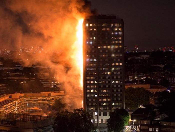 Incendio de la Torre Grenfell deja seis muertos en Londres