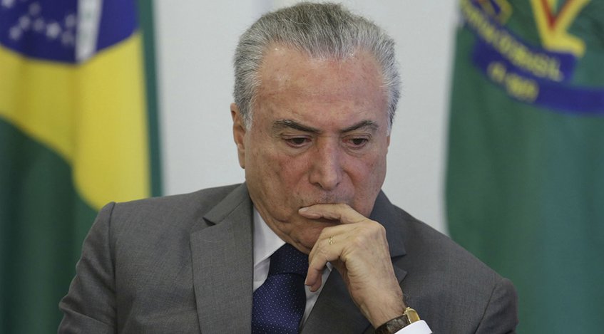 Temer afrontará a la Fiscalía brasileña y una huelga general esta semana