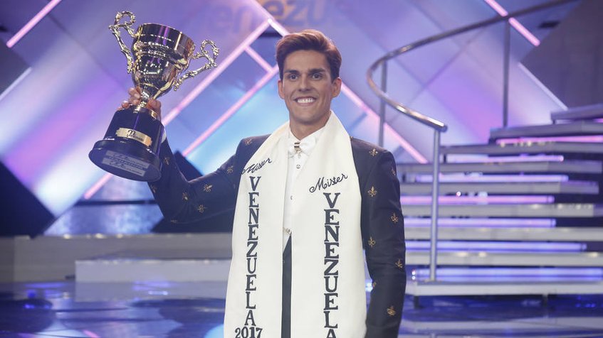 Cristian Nunes se alzó como el Mister Venezuela 2017