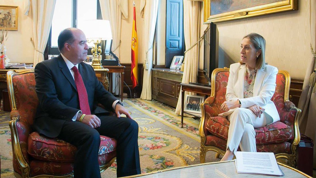 Julio Borges se reunió con Presidenta del Congreso español