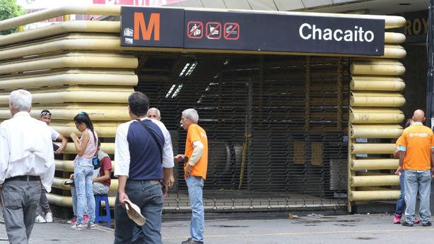 Metro de Caracas anunció el cierre de estaciones