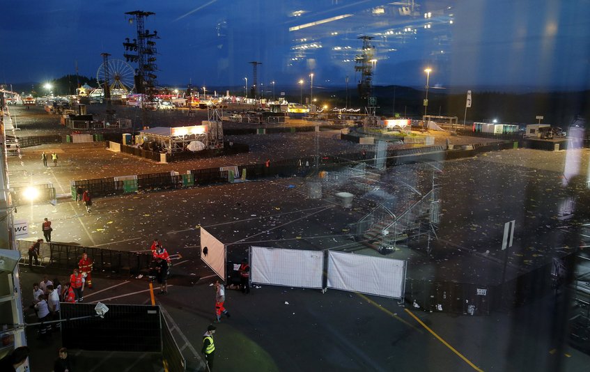 Alarma terrorista deja en suspenso festival de rock alemán