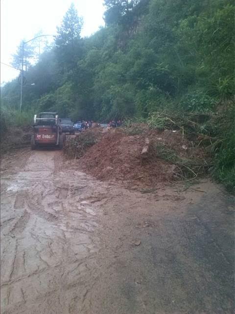 Cinco viviendas afectadas por fuertes precipitaciones en Carrizal