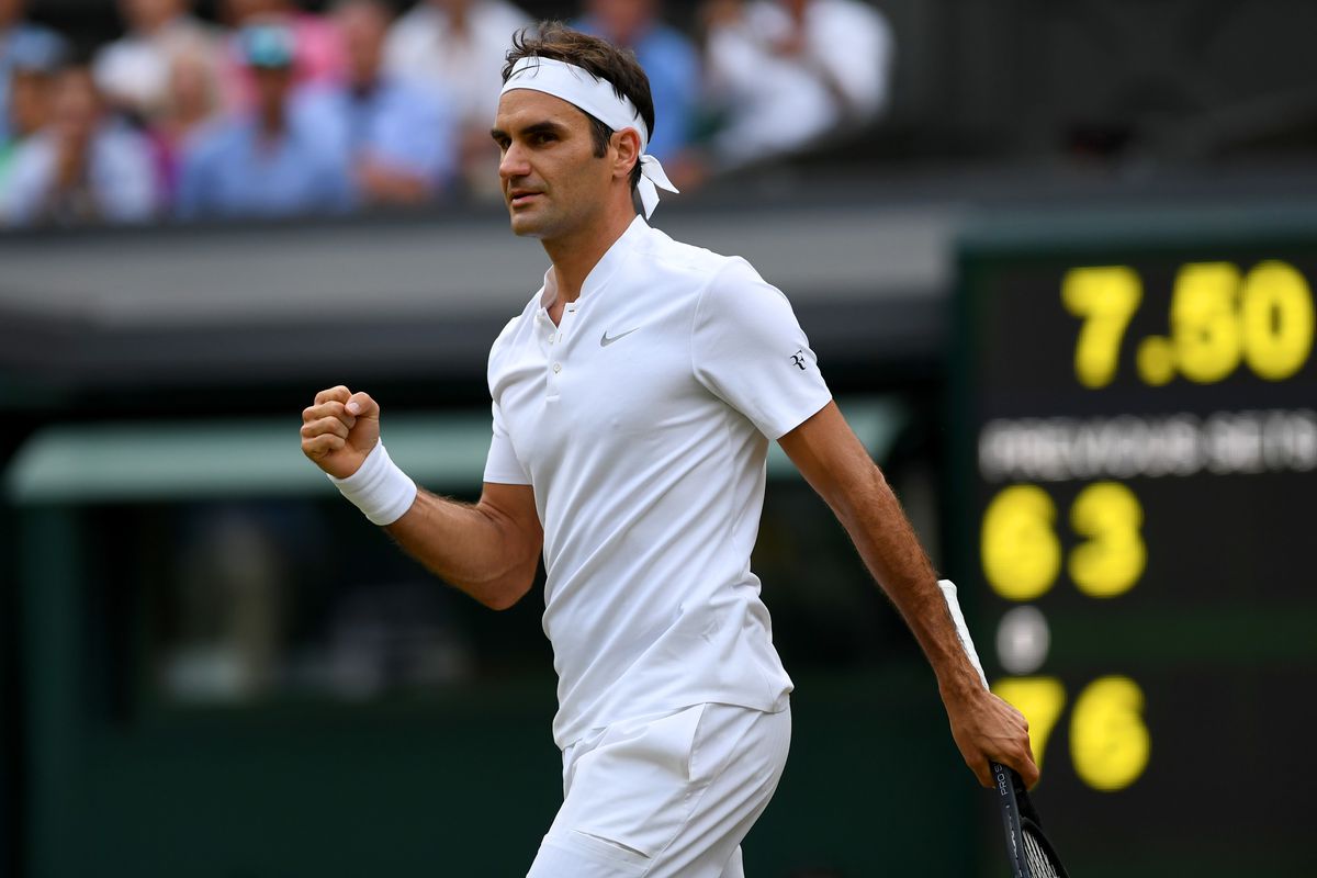 Federer allana el camino para su corona en Wimbledon