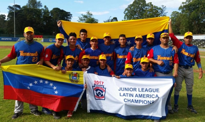 Venezuela es campeón latinoamericano en Pequeñas Ligas