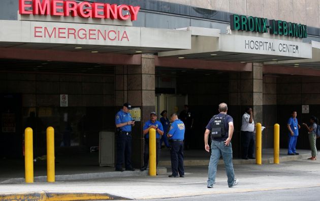 Un medico muerto deja tiroteo en el Hospital del Bronx