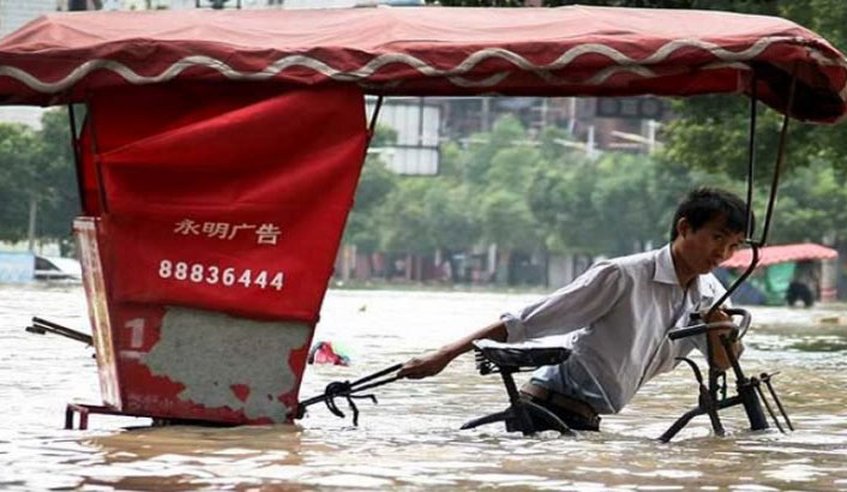 Más de 16 muertos y decenas desaparecidas en inundaciones en China